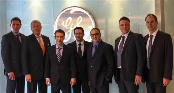 GE and BELECTRIC representatives during their collaboration in 2013